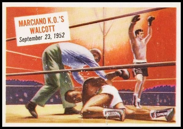 65 Marciano KOs Walcott